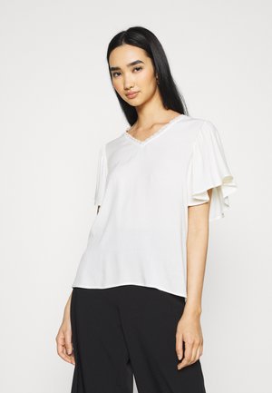 VMNADS TRAPEZ SLEEVE - T-shirt con stampa - birch