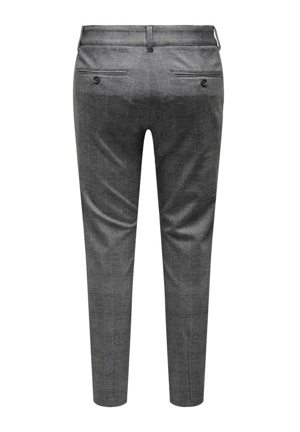 ONSMARK SLIM CHECK PANTS  - Trousers - limestone2