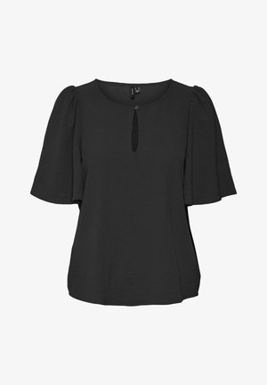 Vero Moda Curve BLOUSE - Blusa - black