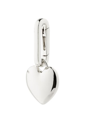 Pilgrim CHARM RECYCLED HEART PENDANT UNISEX - Pendant - silver-coloured