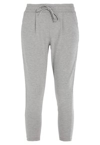 ICHI Träningsbyxor - mottled light grey