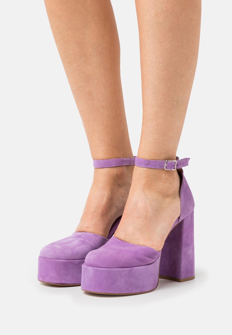 Pavement ASHE Platform heels purple/purple Zalando.ie