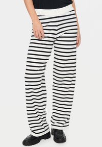 Saint Tropez - MILASZ STRIPED  - Pantaloni - ice Imagine miniatură 1