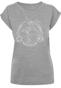 F4NT4STIC HARRY POTTER RAVENCLAW SEAL - T-shirts med print - heather grey