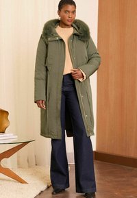 Love & Roses REGULAR FIT  - Vinterkappa /-rock - green