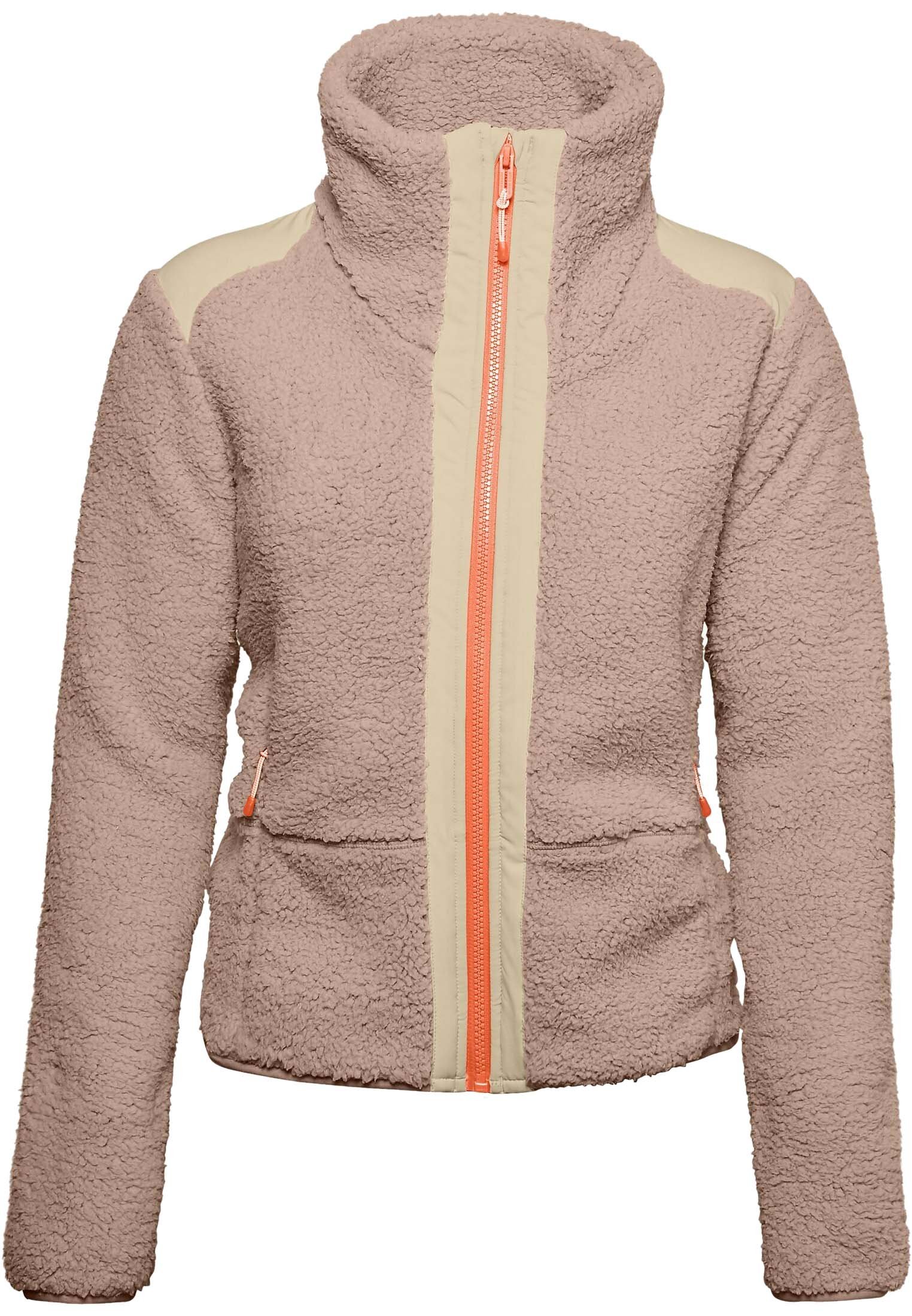 blush fleece jacket