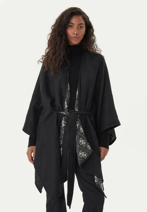 POCHO REVERSIBILE 4G - Mantella - nero