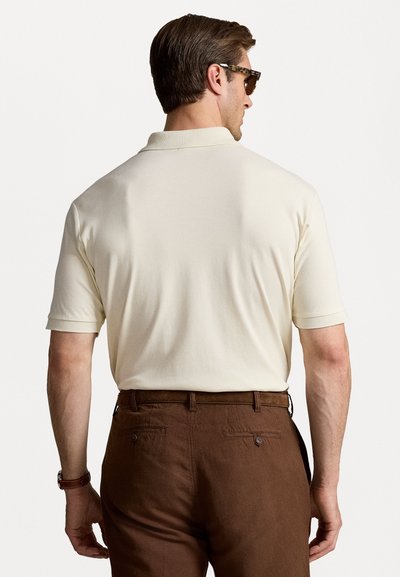Polo Ralph Lauren Big & Tall SOFT COTTON POLO SHIRT - Polotričko - parchment cream