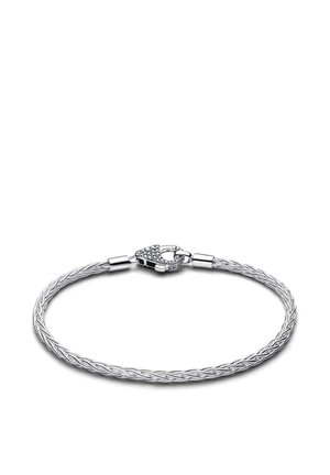 Pandora, À FERMOIR PAVÉ ET QUEUE DE RENARD - Armband - silver-coloured
