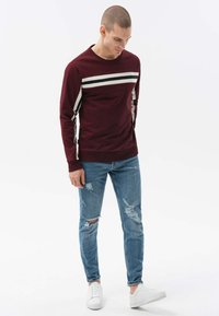 Ombre Sudadera - burgundy