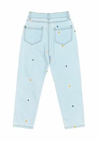 The New PORSCHA MOM FIT  - Laisvo kirpimo džinsai - light blue denim emb