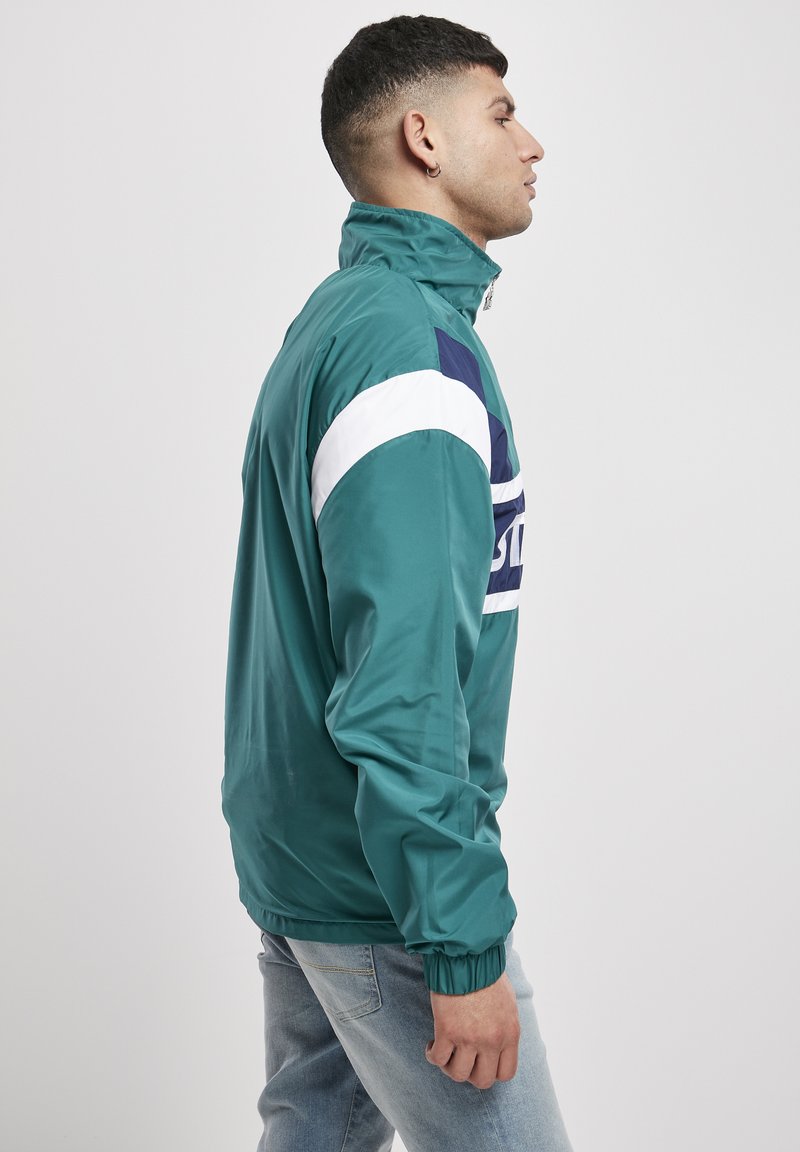 Veste Coupe-vent Vintage Starter NBC Sports - Homme Taille M - Noire, Capuche, Réglable