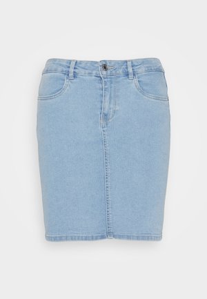 Vero Moda VMLUNA - Τζιν φούστα - light blue denim