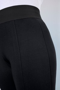 Ulla Popken LEGGINGS SIENNA ELASTIKBUND ENGES BEIN - Bukser - schwarz