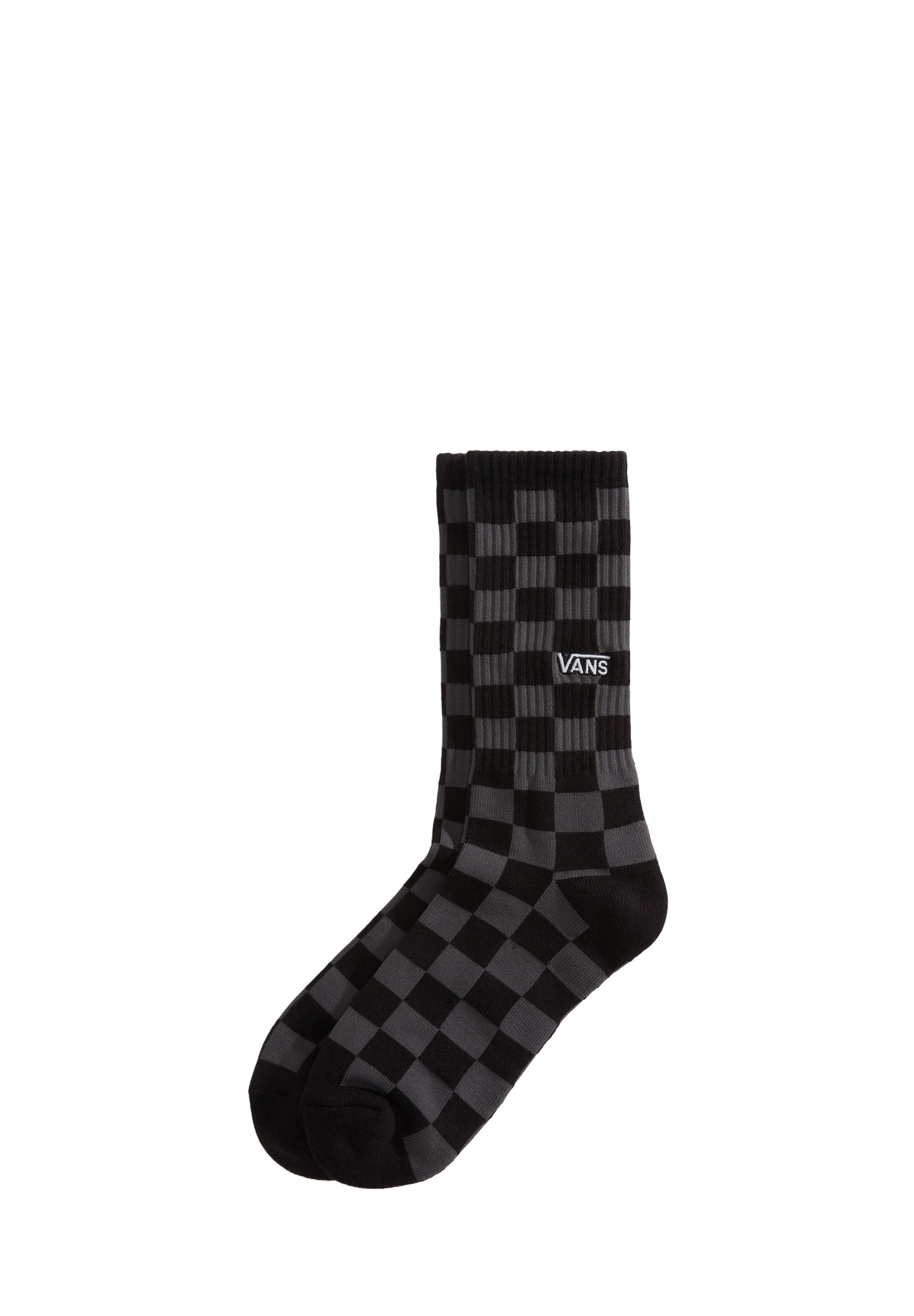 Vans CHECKERBOARD CREW Calcetines black/negro