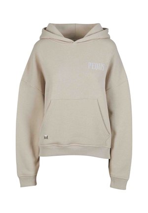 PEQUS BACK LOGO - Felpa con cappuccio - mushroom