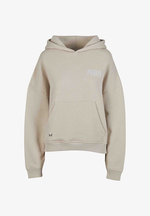 PEQUS BACK LOGO - Felpa con cappuccio - mushroom