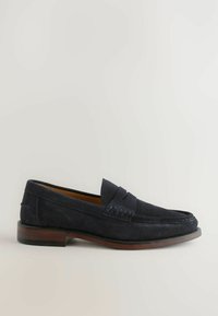 REGULAR FIT - SUEDE LOAFERS - Belebújós cipők - navy