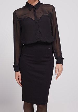 Guess Abito a camicia - black