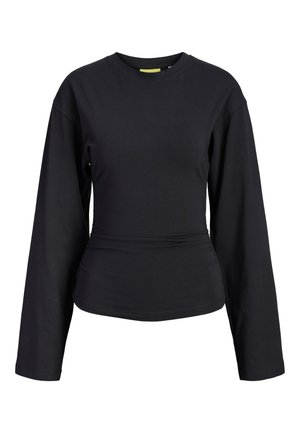 JJXX, JXPALOMA STR LS TEE JRS - Langærmet T-shirt - black
