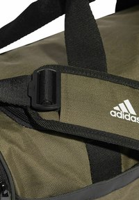 adidas Performance ESSENTIALS LINEAR DUFFEL MEDIUM - Športová taška - olive