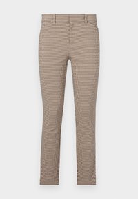 SKINNY ANKLE - Kalhoty - neutral plaid