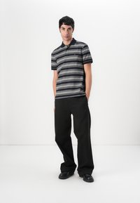 Tommy Hilfiger STRIPE STRUCTURE  - Pikeepaita - desert sky/mid grey