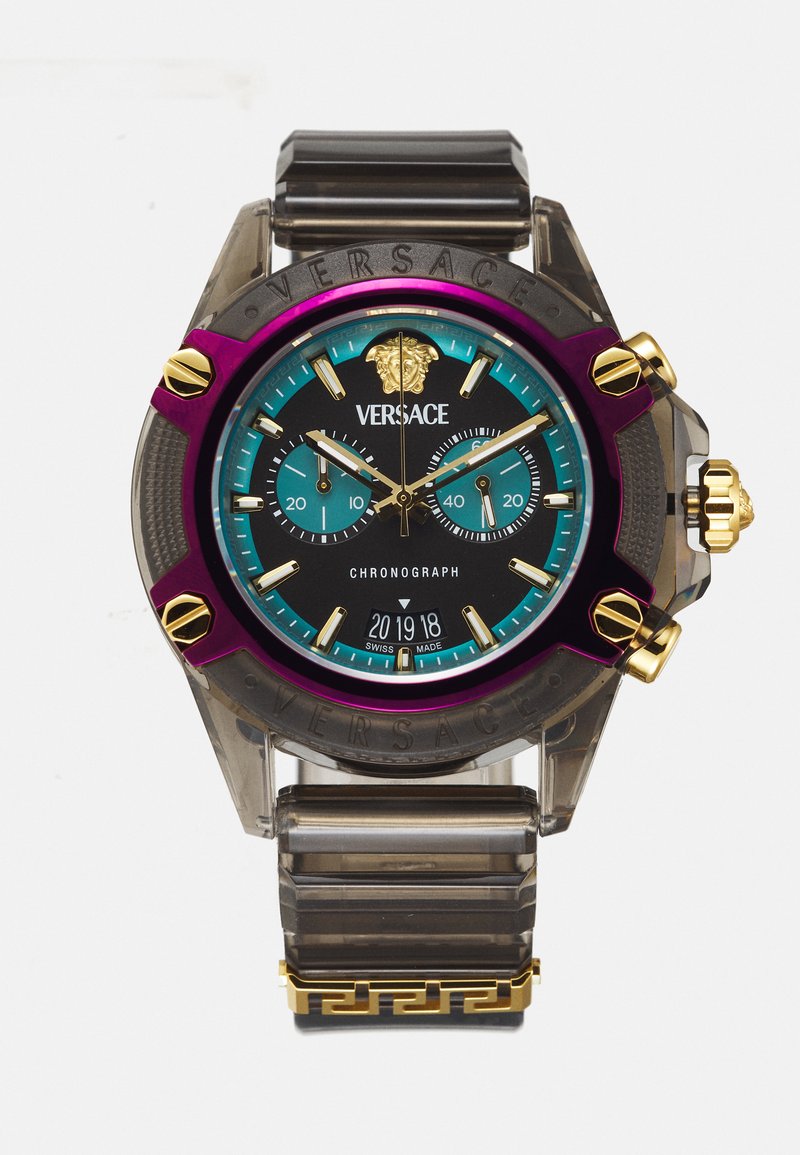 Versace ICON ACTIVE - Ceas cronograf - black/negru - Zalando.ro