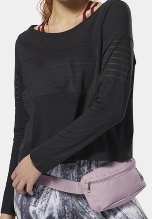 Reebok Långärmad tröja - black