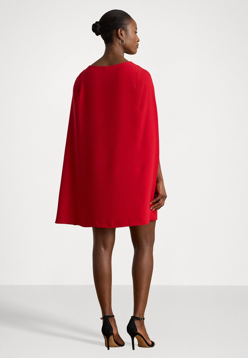 ralph lauren red cape dress Ralph Lauren Cape Dress