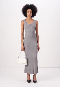 Calvin Klein Jeans BRIGHT DRESS - Maksimekko - titanium