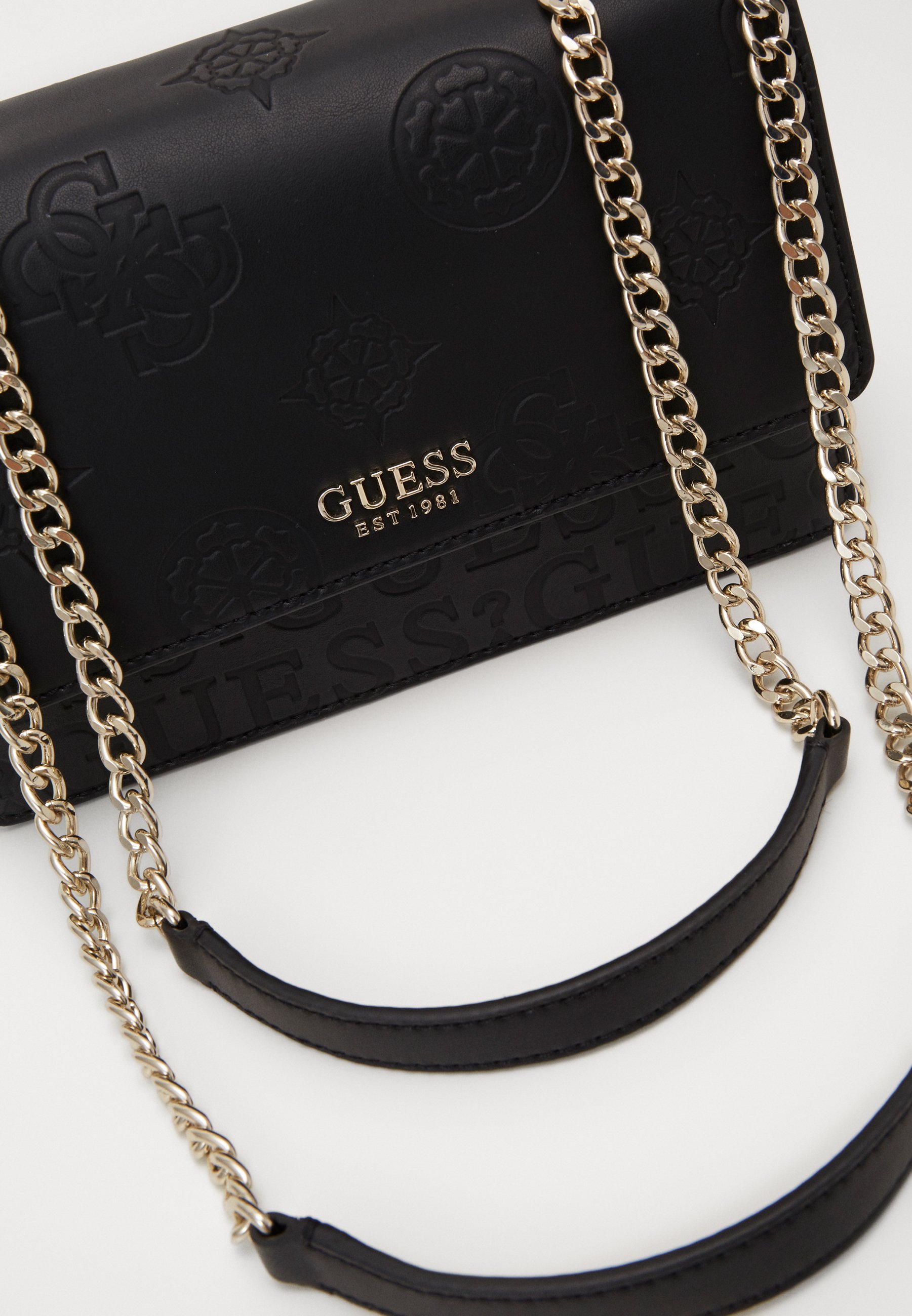 Guess KAYLYN CONVERTIBLE XBODY FLAP Håndveske black Guess BELLE ISLE XBODY FLAP Håndveske blacksvart