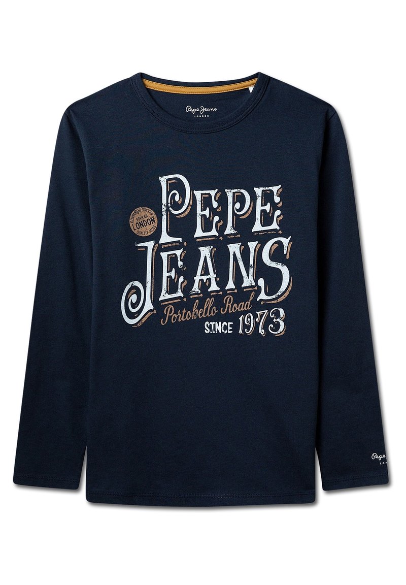 Pepe Jeans ANDREAS - Long sleeved top - dark blue