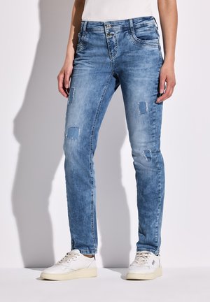 DESTROYED - Slim fit jeans - blau
