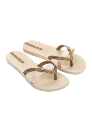 Ipanema JAPONKI - Sandalias planas - beige gold