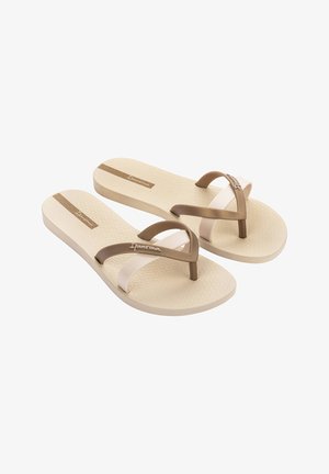 Ipanema JAPONKI - Sandalias planas - beige gold