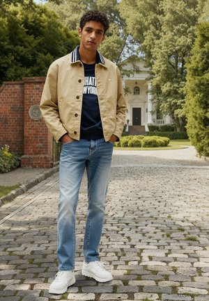 SCANTON  - Slimfit džínsy - denim