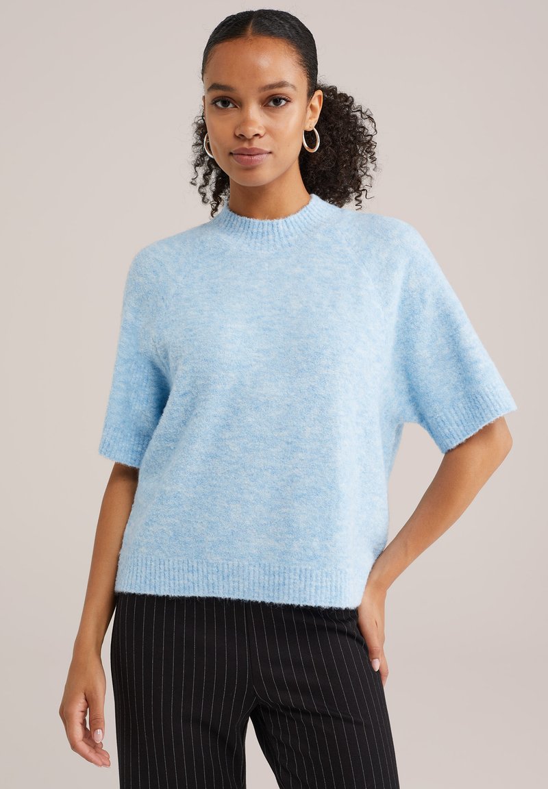 WE Fashion Džemper - light blue