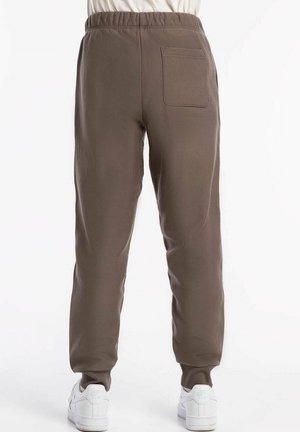 Carhartt WIP AMERICAN SCRIPT JOGGING - Tracksuit bottoms - brąz