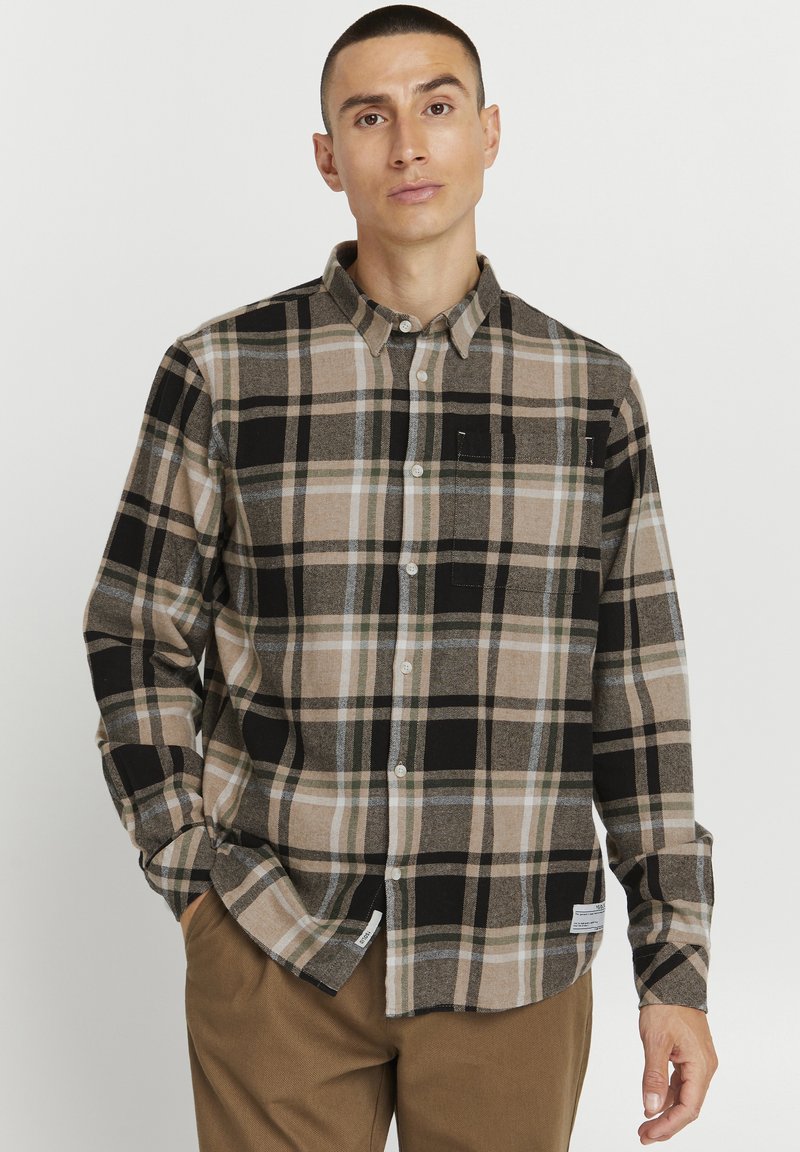 Solid - SDCRAIG SH - Shirt - humus melange, Enlarge