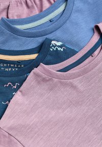 Next 3 PACK - REGULAR FIT - Pyžamo - navy purple surf