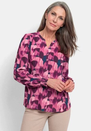 GOLDNER, SATINBLUSE PETITE - Blouse - purple