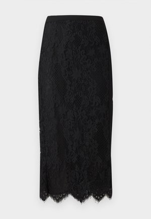 Pinko GALLETTA  - Blyantskjørt - nero limousine