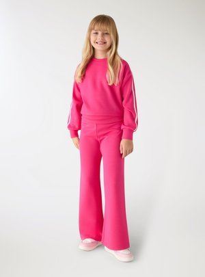 Terranova, FELPA CROP - Felpa - fucsia sport
