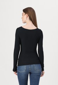Karl Lagerfeld Jeans Top dugih rukava - black