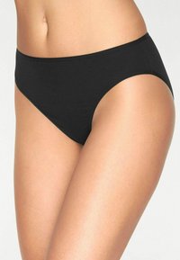LASCANA PETITE FLEUR BY LASCANA 10 PACK - Kalhotky - schwarz