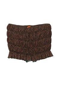 POLKA DOT - Shorts - dark brown