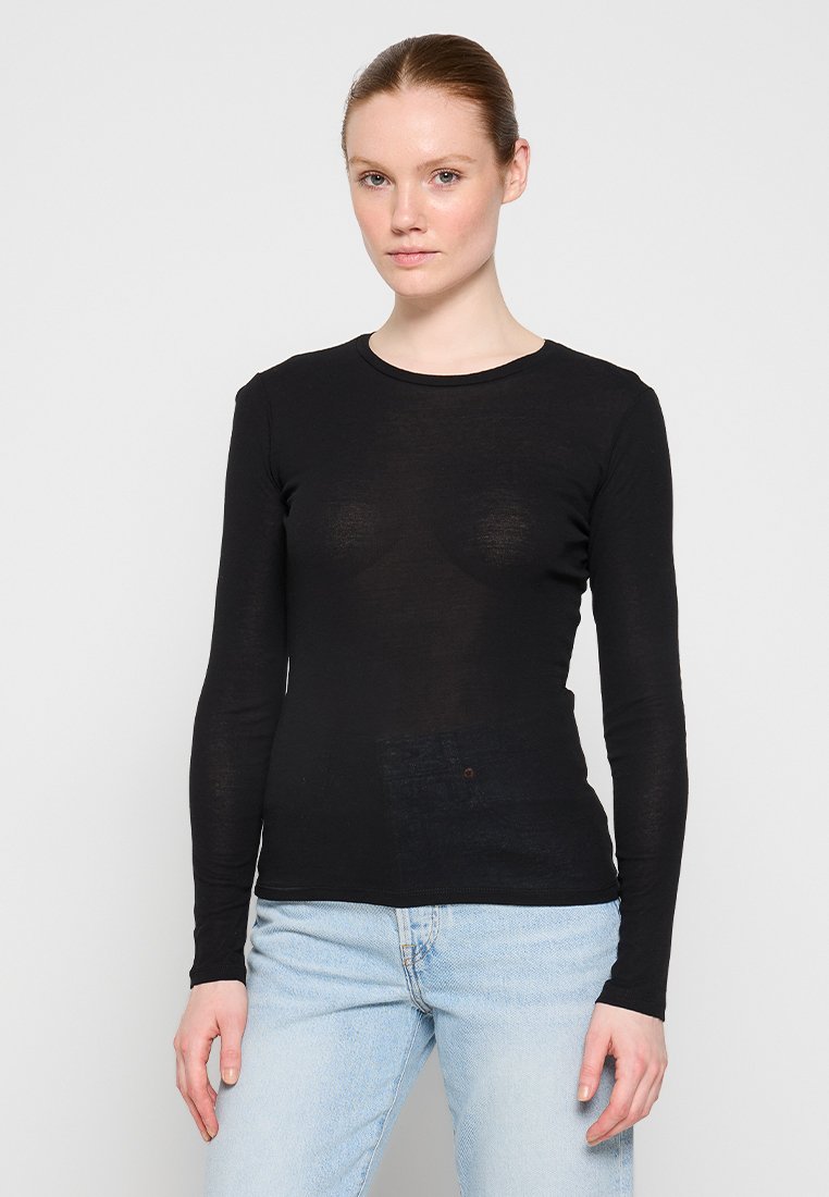 Envii Longsleeve zwart-metallic