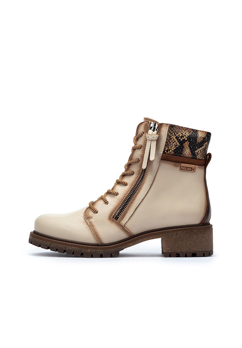 Pikolinos Botines con cordones - marfil/beige - Zalando.es