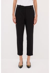 adL WITH SLITS AND POCKETS - Kalhoty - black